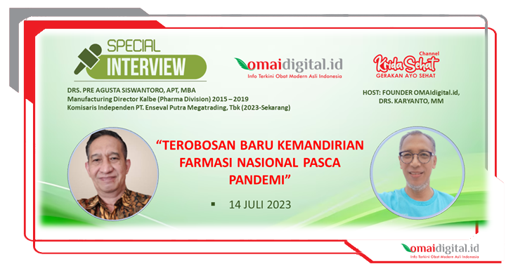 Segera Tayang: Terobosan Baru Kemandirian Farmasi Nasional Pasca Pandemi Segera Tayang: Terobosan Baru Kemandirian Farmasi Nasional Pasca Pandemi
